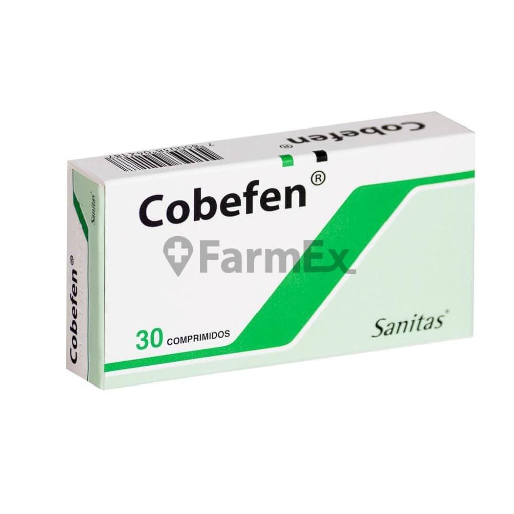 Cobefen x 30 comprimidos Farmex-BanMedica-Persistente